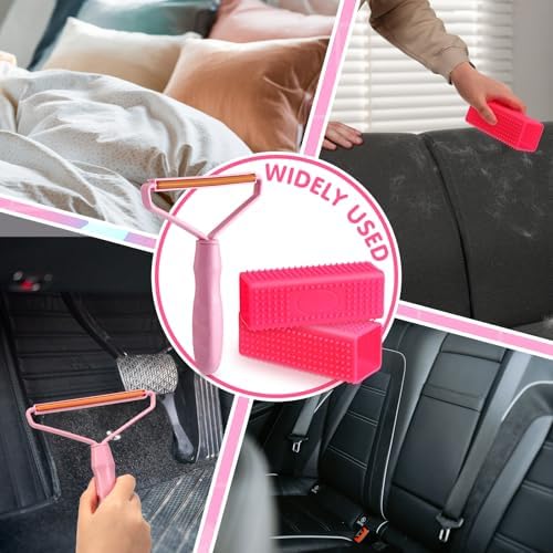 Honeydak 3 Pcs Hair Remover Tool, Dog Cat Hair Remover - Image 6
