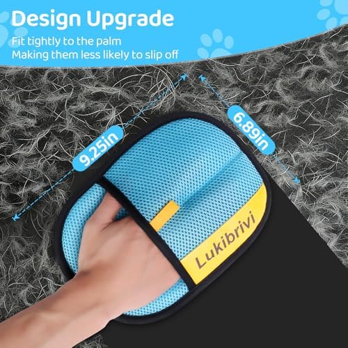 Pet Hair Removal Glove for Dogs & Cats - Image 7