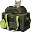 Pecute Cat Carrier, Top Expandable Dog Crate by pecute