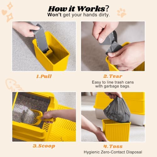 Stainless Steel Litter Box | Enclosed Cat Litter Box - Image 4