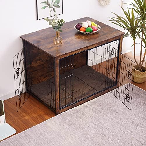 DWANTON 43.3" XXL Dog Crate Furniture - Image 2