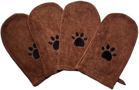 Penny & Niko Microfiber Pet Towel Mitts by PennyNiko