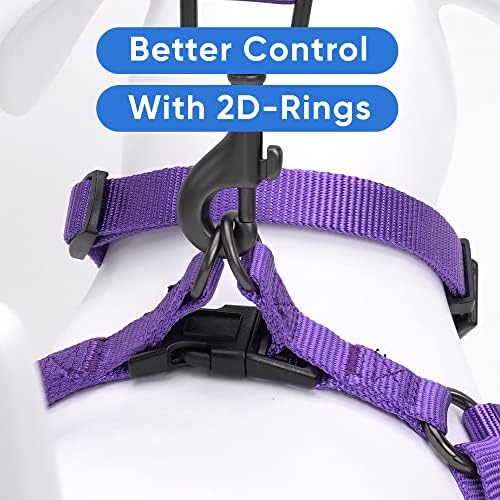 Pawtitas Solid Step-in Dog Harness – Adjustable No-Pull Vest - Image 5
