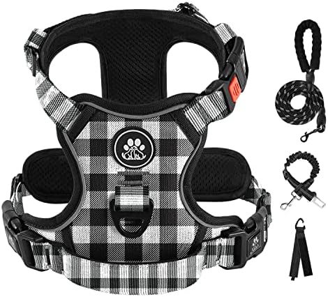 IVY&LANE No Pull Dog Harness for Large Dogs, Reflective Dog Vest Harness by IVYLANE