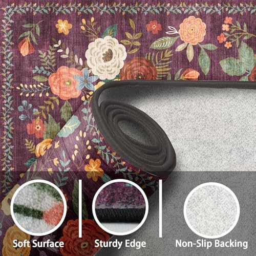 Runner Rug for Hallways Kitchen 2x8 - Image 4