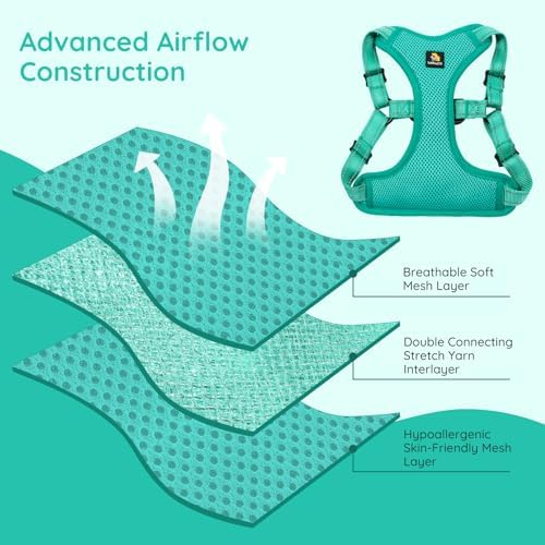 BELLA & PAL Adjustable Step-in Dog Harness, Puppy No-Pull Vest - Image 4