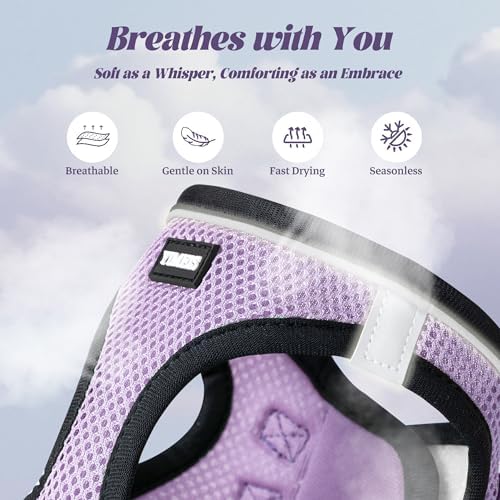 No Pull Dog Puppy Harness and Leash Set Reflective Mesh Vest XX-Small - Image 3