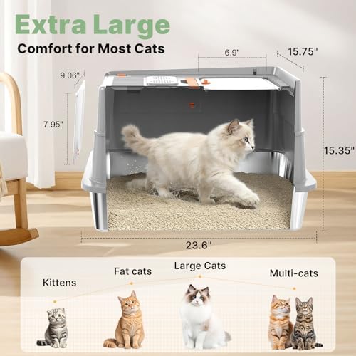 Stainless Steel Litter Box - Image 2