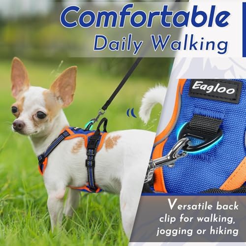 Eagloo Dog Harness for Small Dogs, No Pull Pet Vest - Image 4