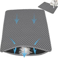 Honeycomb Large-Pore Cat Litter Mat by Xuanyaente