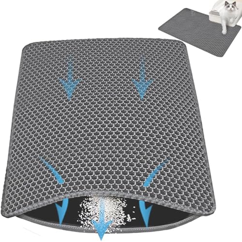 Honeycomb Large-Pore Cat Litter Mat by Xuanyaente