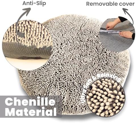 Muddy Mat® Cloud K-9 Bed for Dogs & Cats, Soft & Relaxing Donut Dog Bed - Image 2