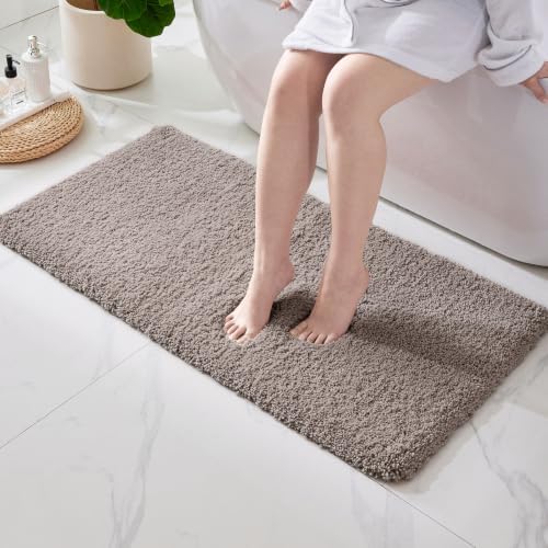 ILANGO Bathroom Rugs 70" × 24", Extra Soft Absorbent Microfiber Bath Rugs by ILANGO
