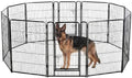 NEWBULIG Dog Playpen Indoor 12 Panels 40 Inch, Metal Outdoor Dog Fence Pen by NEWBULIG