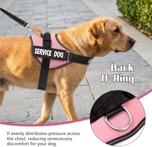 MUMUPET Service Dog Vest, No Pull & Reflective Dog Harness - Image 4
