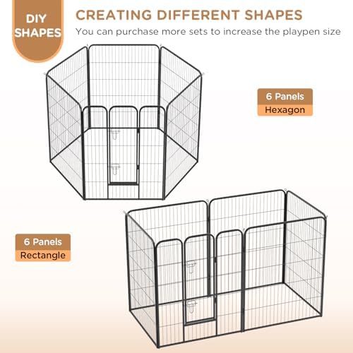 BestPet | Dog Playpen | 40", 6 Panels | Heavy Duty Metal Pet Exercise Pen - Image 3