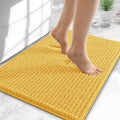 OLANLY Thick Chenille Small Bathroom Rugs 24x16, Absorbent Bath Mat by OLANLY
