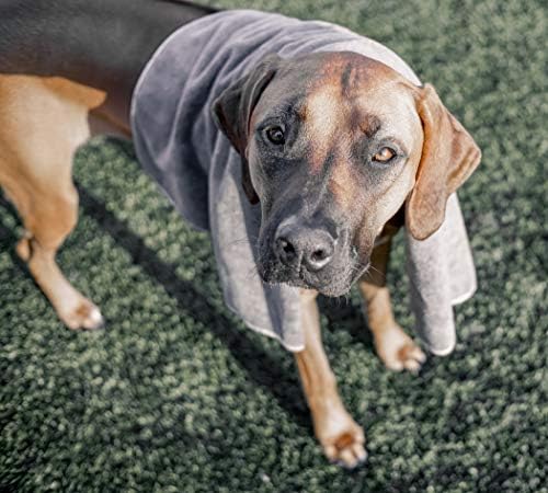 Wooflinen Microfiber Pet Bath Towel, Ultra-Absorbent, Double Density, Machine - Image 6