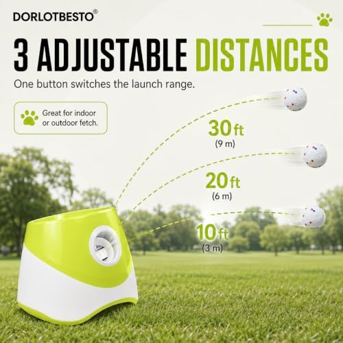 Automatic Ball Launcher for Medium Dogs, 2.28-Inch ETPU Balls - Image 7