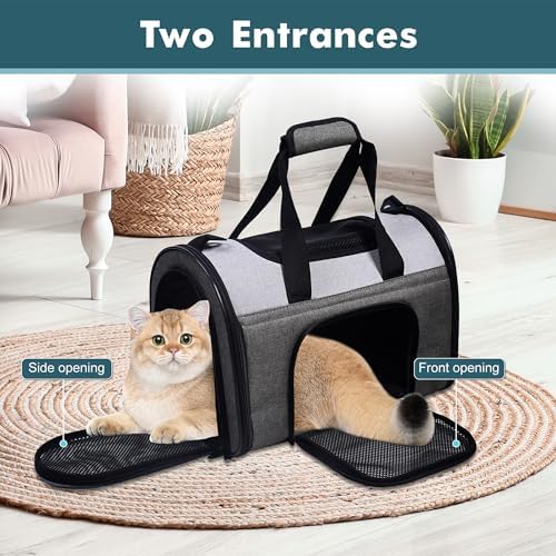 Jespet Airline Approved Soft-Sided Kennel Pet Carrier - Image 3