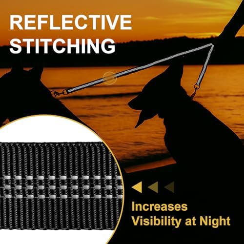 MingXpet Double Dog Leash for Two Dogs, No Pull Dog Leash, 360° Swivel No - Image 5