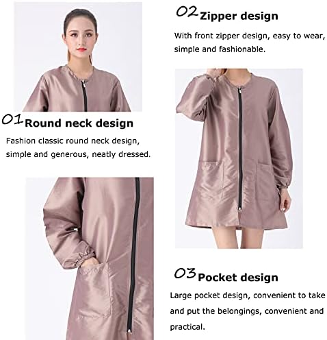 Professional Salon Smock Stylist Jacket Waterproof Hairdresser Cape Barber - Image 5