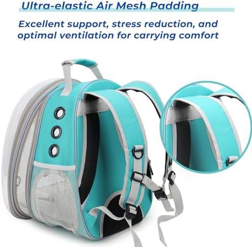 Lollimeow Expandable Bubble Cat Carrier Backpack, Supports up to 14 lbs - Image 5