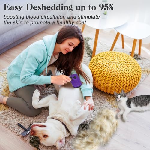 Dipoo Self Cleaning Cat & Dog Grooming Brush - Image 5