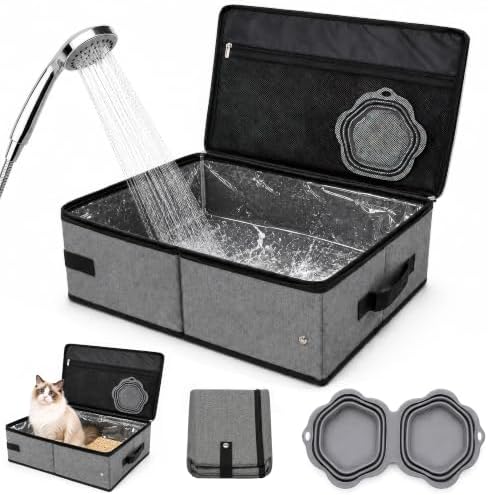 Aokeyee Portable Travel Litter Box by Aokeyee