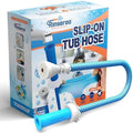 Rinseroo: Slip-On Tub Hose – As Seen on Shark Tank – 5ft Flex Bathtub Faucet by Rinseroo
