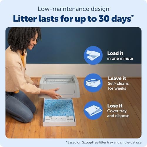 PetSafe ScoopFree Crystal Smart Self-Cleaning Litter Box, Front-Entry - Image 4