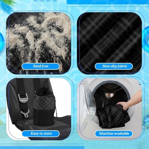Hahafelt 2 Pack Car Seat Towel Cover - Image 7