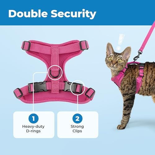Voyager Escape-Proof Step-in Cat Harness & Leash - Image 5