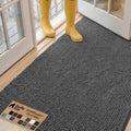 GORILLA GRIP SoakSTOPPER Dog Door Mat, Machine Wash and Dry, 60x36 Charcoal by GorillaGrip