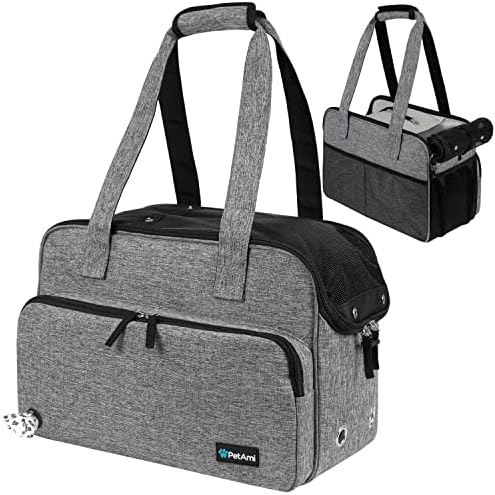 PetAmi Small Dog Purse Carrier, Airline Approved Soft Sided Tote by PetAmi