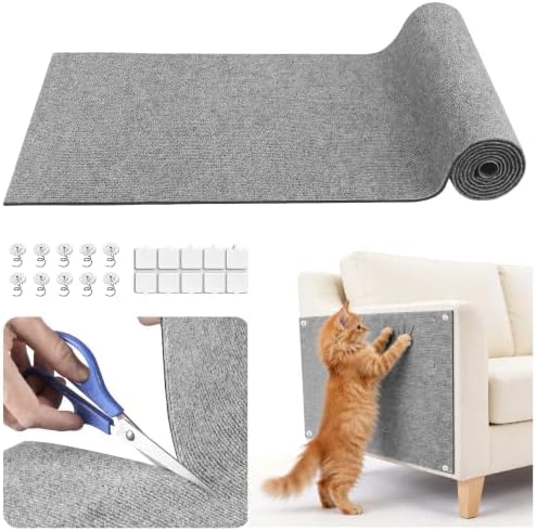 Small Cat Scratcher, 23.6x11.8 Cat Scratch Furniture Protector by Petinstinct