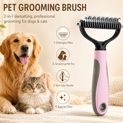 2PCS Pet Grooming Combo - Image 4