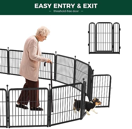 FXW Rollick Dog Playpen, Yard & RV Camping, 48 Panels - Image 4