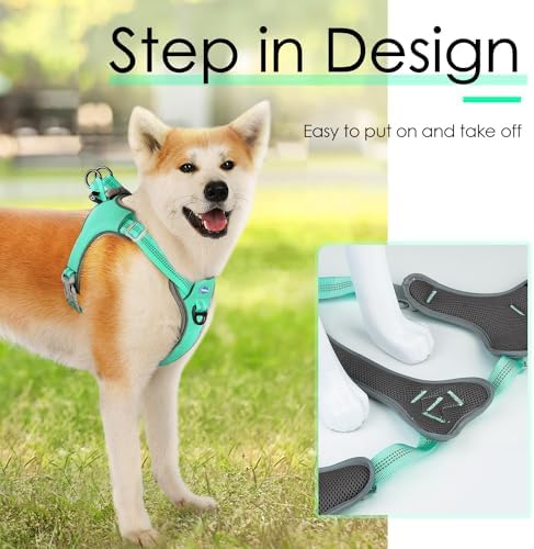 ThinkPet No-Pull Harness, Escape Proof Step-in Reflective Dog Vest Adjustable - Image 2