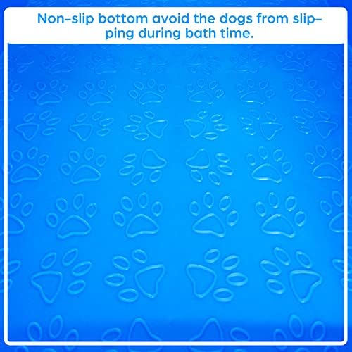 SHELANDY 45" Pet Grooming Bathtub Dog Wash Station | Heavy Duty Bathing Tub - Image 6