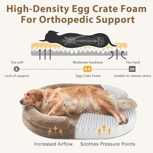 JOEJOY XL Orthopedic Dog Beds Large Sized Dog, Extra Large Washable Waterproof - Image 6