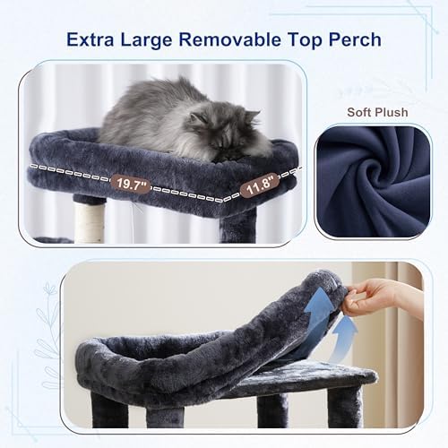 Gitelsnour Cat Tree, Big Hammock GCT020G - Image 3