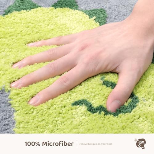 Molesun Dinosaur Bath Mat 16x24, Soft Absorbent Microfiber Bath Rugs - Image 5