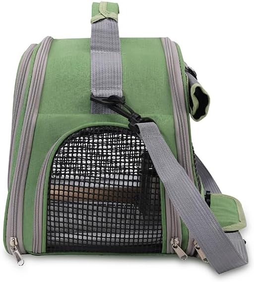 Bird Travel Carrier Bag, Portable Small Bird Parrot Parakeet Carrier - Image 5