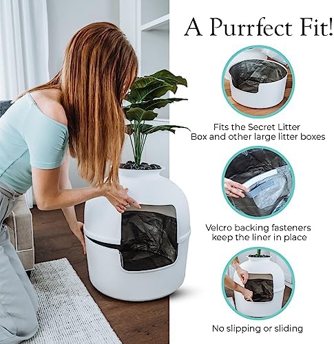 Reusable Litter Box Liners by Bundle & Bliss, Non-Slip Litter Liners - Image 4