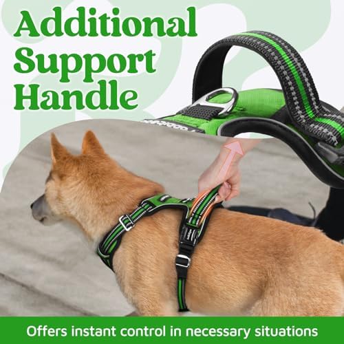 rabbitgoo Dog Harness for Large, No Pull 3 Buckles Easy On & Off - Image 4