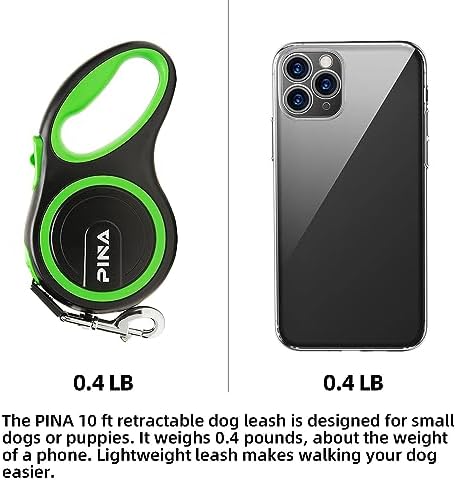 PINA Retractable Dog Leash, 10ft Dog Leash - Image 2