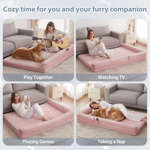 BFPETHOME Orthopedic Washable Dog Bed, Sleeping Couch - Image 3