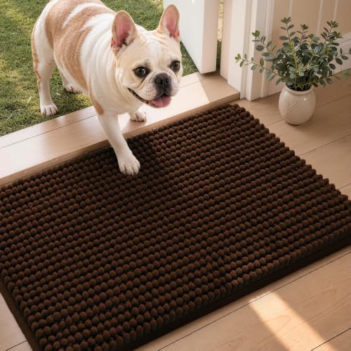 Ophanie Brown Door Mat 28x18, Muddy Mats by Ophanie