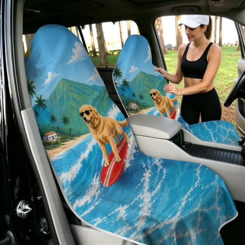 2 Pack Car Towels Seat Cover - Image 2